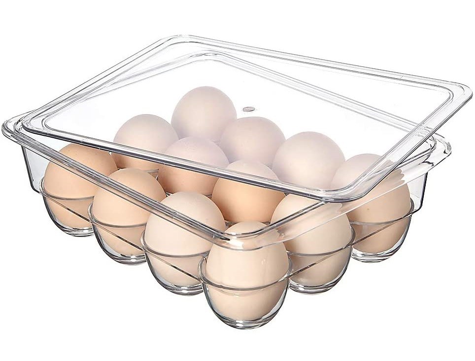 12 Section Acrylic Egg Box