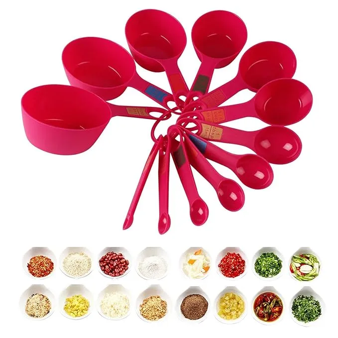 12 Pcs Measuring Cup and Spoon Set