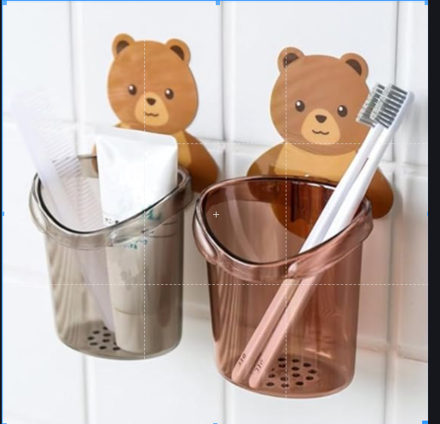 Teddy Bear Toothbrush Holder