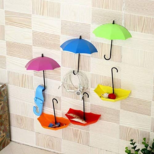 Umbrella Hook Key Holder Pack of 3